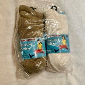 Dream Soles Casual Crew Socks - 2 SETS OF 3 each